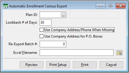 Census Export